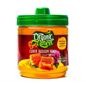 عسل نوارة البرسيم اورجانيك نيشن 400 جرام