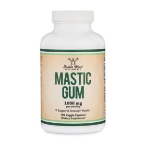كبسولات مستكة 180 كبسول Mastic Gum Double Wood