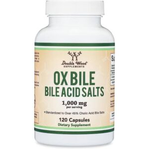 كبسولات املاح المرارة 120كبسول BILEACID SALTS Double Wood 1000mg