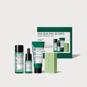 مجموعة الشاي الاخضر للبشرة -SOME BY MI AHA . BHA . PHA 30 DAYS MIRACLE STARTER