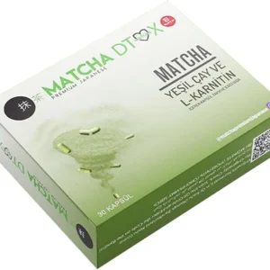 كبسولات Matcha DTX — ماتشا ياباني + L-كارنيتين 30cap