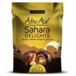 تمر صحارى بالشيكولاته غامقه باللوز ابو عوف 300 جرام